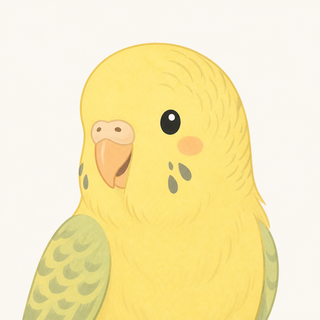 Illustrated bird